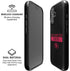 NFL San Francisco 49ers Black Performance Series iPhone 16 Plus Magsafe Impact Case